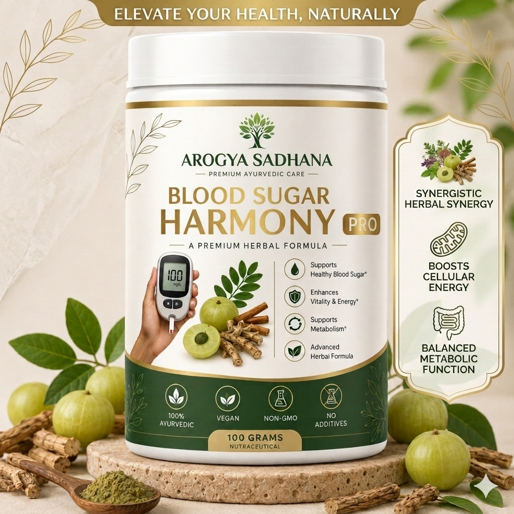AROGYASADHANA DIABETES BLOOD SUGAR POWDER 60DAYS CHALLENGE