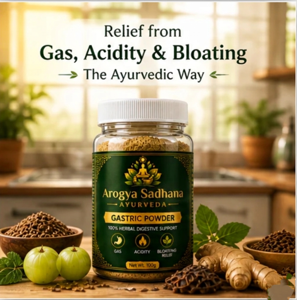 AROGYA SADHANA GASTRIC POWDER 20DAYS CHALLENGE